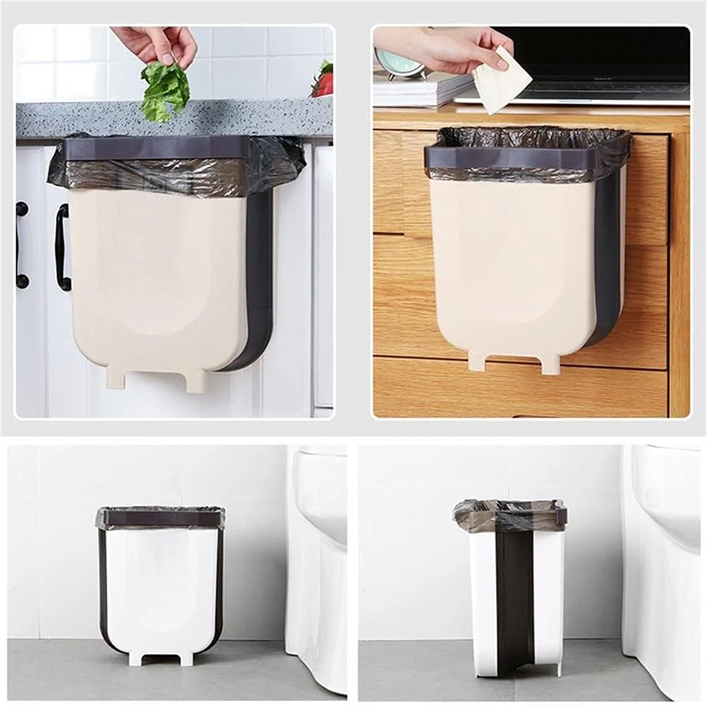 Foldable Hanging Kitchen Trash Bin