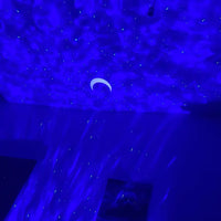 Aurora Galaxy Star Projector detail