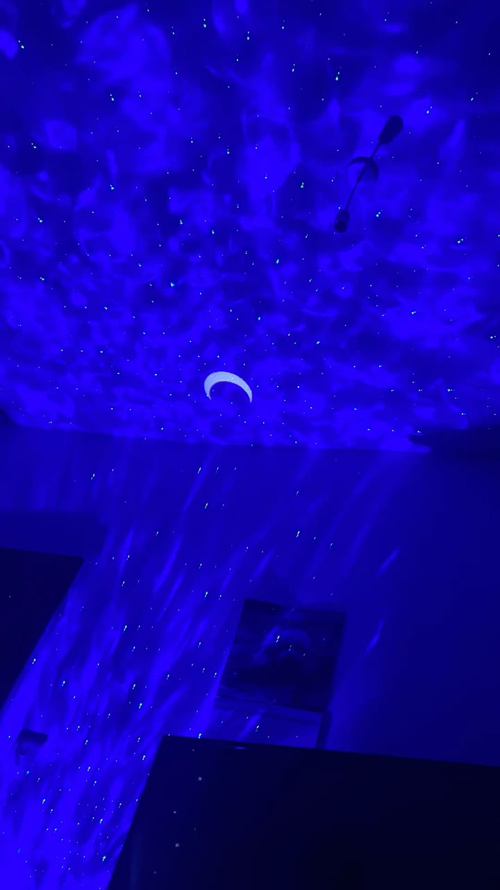 Aurora Galaxy Star Projector detail