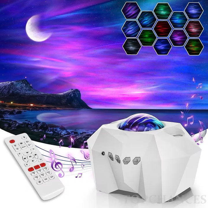 Aurora Galaxy Star Projector