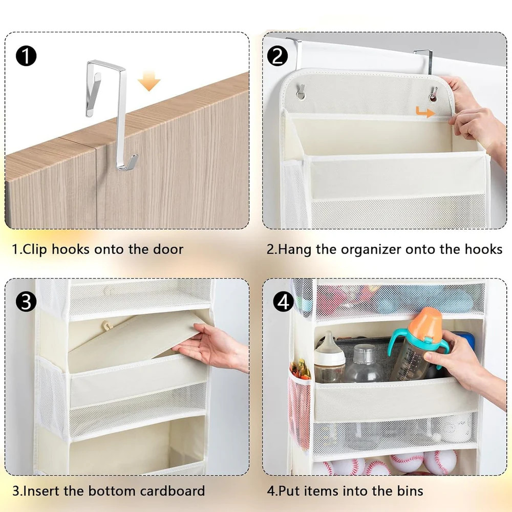 5-Layer Over-Door Organizer