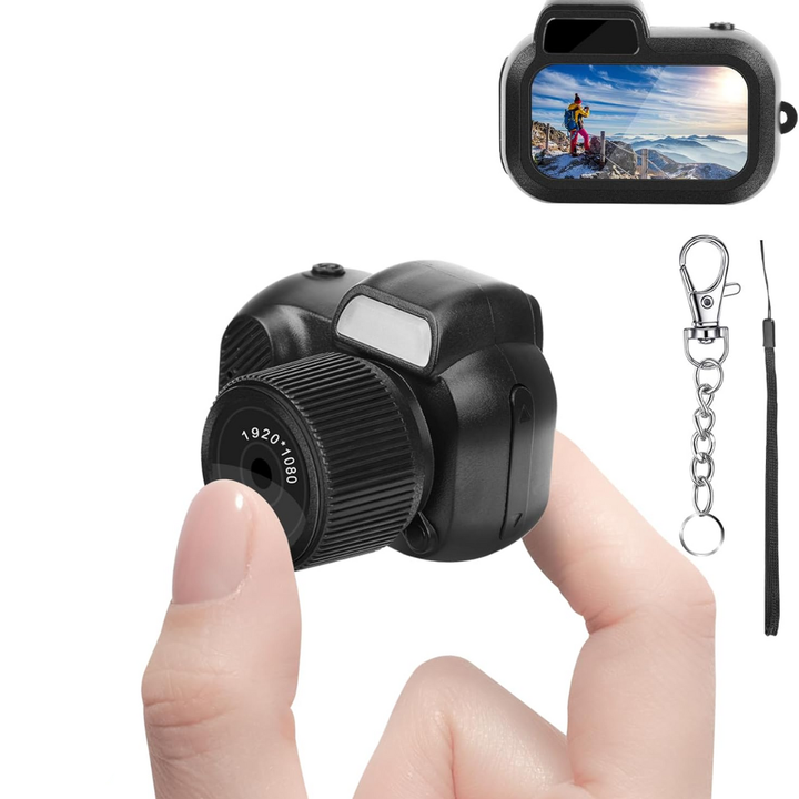 8MP Mini Keychain Camera