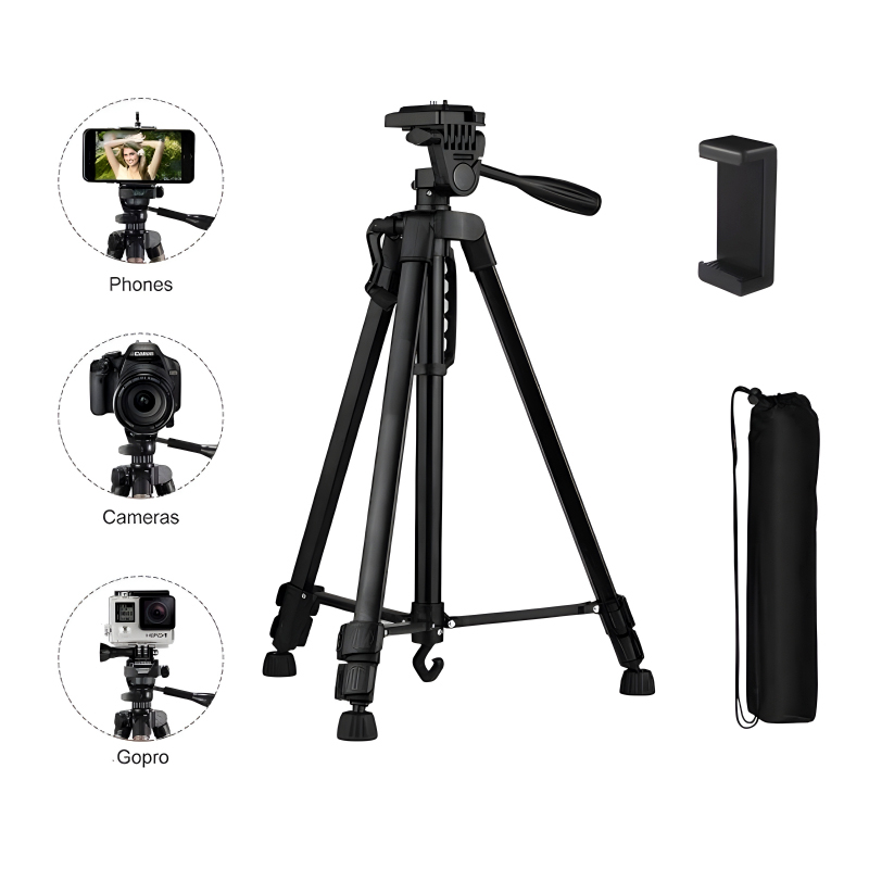 3366 Lightweight Phone & Camera Tripod