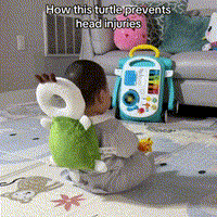 Baby Back and Head Protector demonstration