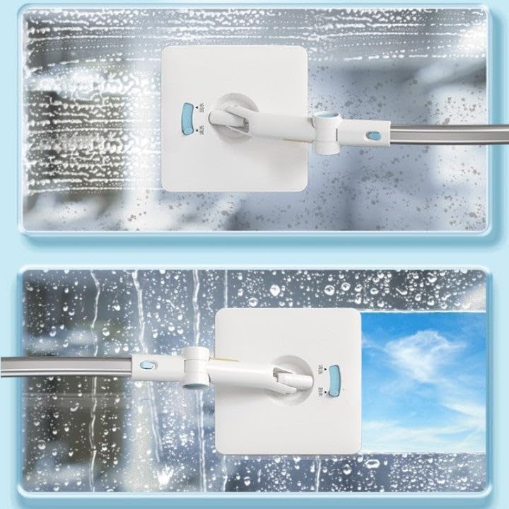 Window cleaner telescopic pole detail