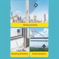 Window washing sponge head detail
