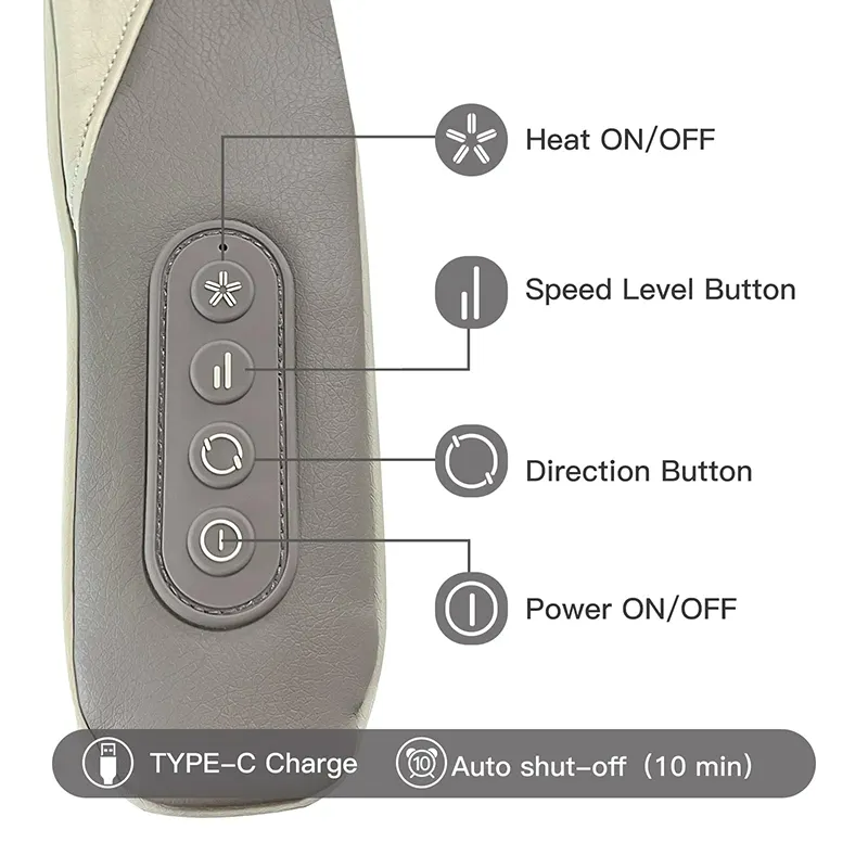 Hand-Shaped Neck Massager