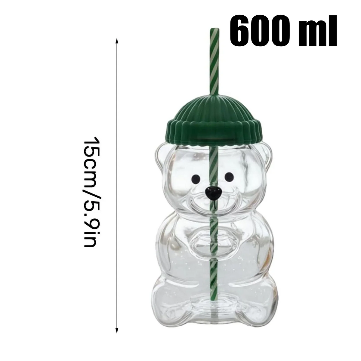 Bear Glass Cup