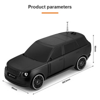 Kisonli  Bluetooth Speaker Car Model Speaker with Solar Charging Function Wireless Speaker