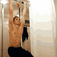 Doorway Pull Up Bar animated demo