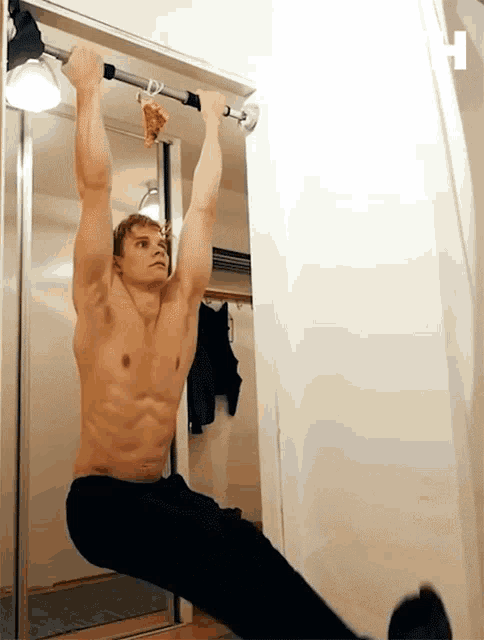 Doorway Pull Up Bar animated demo