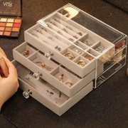 Clear Acrylic Jewelry Organizer Box