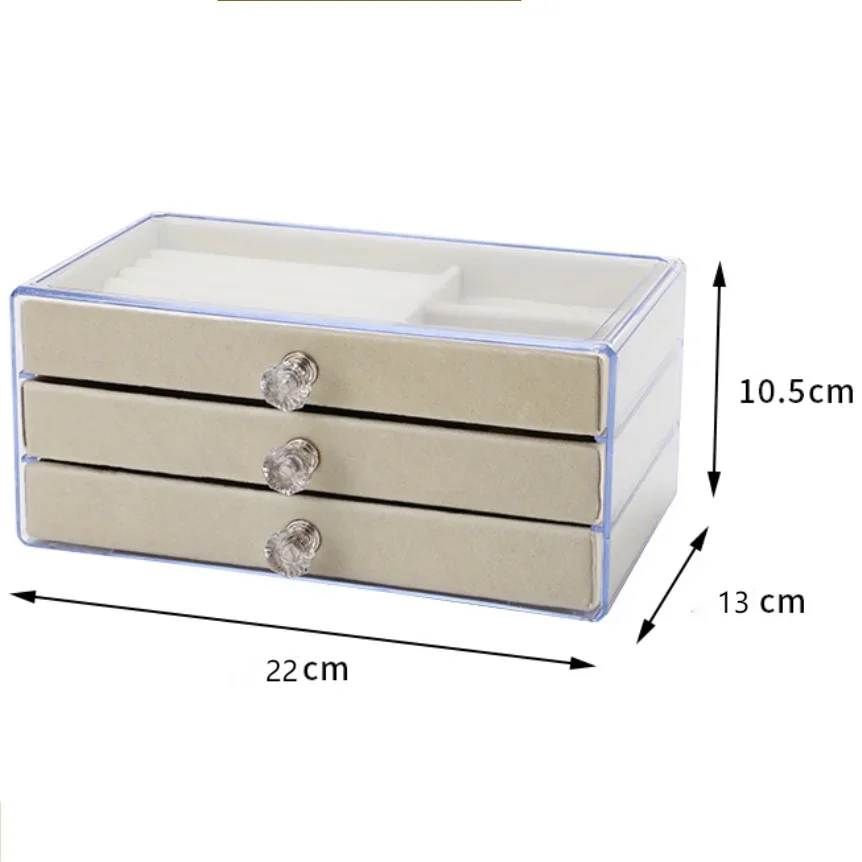 Clear Acrylic Jewelry Organizer Box