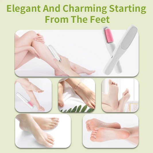 Electric Callus Remover & Pedicure Kit – Foot Grinder, File & DeadSkin & Hair Removal Tool