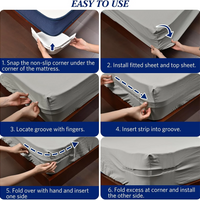 Bed sheet holders - Pack of 4