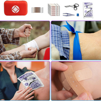 Car First Aid Kits 30Pcs Survival Gear Home Travel Size Small Emergency Kit