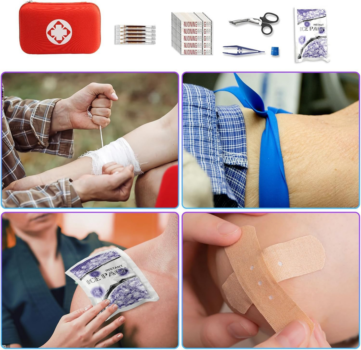 Car First Aid Kits 30Pcs