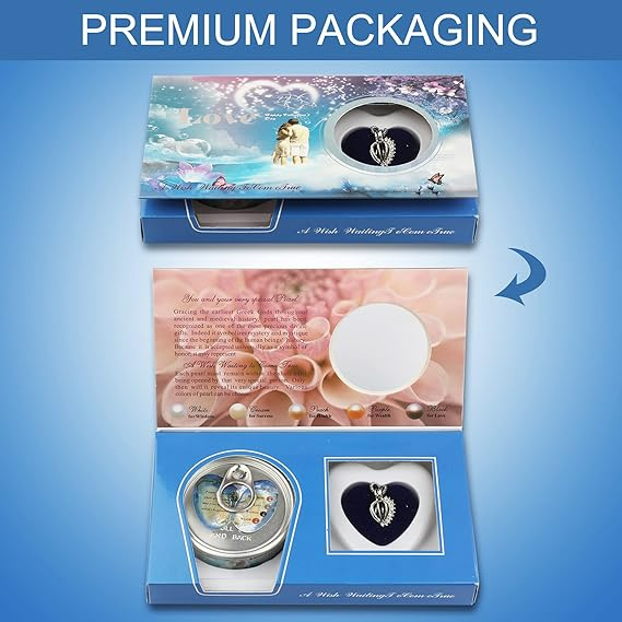 Wish Pearl Necklace Kit,Mysterious Oyster