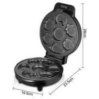 RAF 1000W Electric Cake Maker Multi Shape Cookie Maker R2218