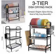 3-Layer Dish Rack