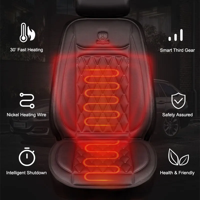 Heated Car Seat Cover Universal