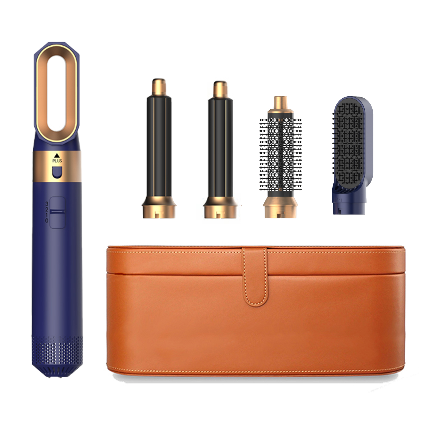 5-in-1 Hot Air Hair Styler – Dryer, Curler & Straightener