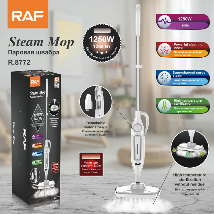 RAF 1250W Steam Mop R8772