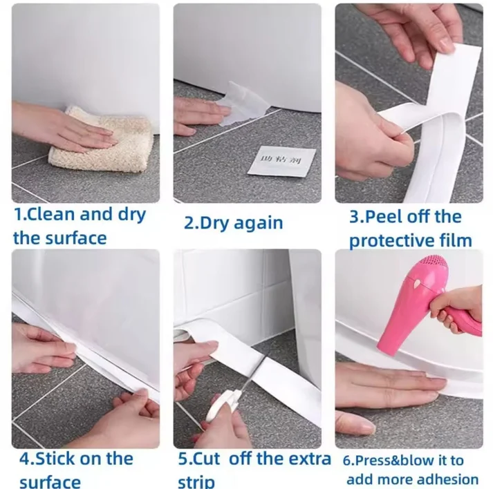 3.2m Waterproof Caulk Tape