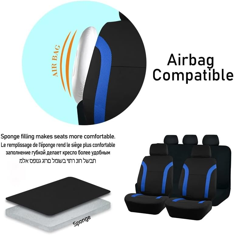 Car Seat and Headrest Cover