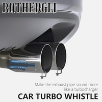 Car Turbo Sound Whistle, Exhaust Sound Enhancer 1Pcs