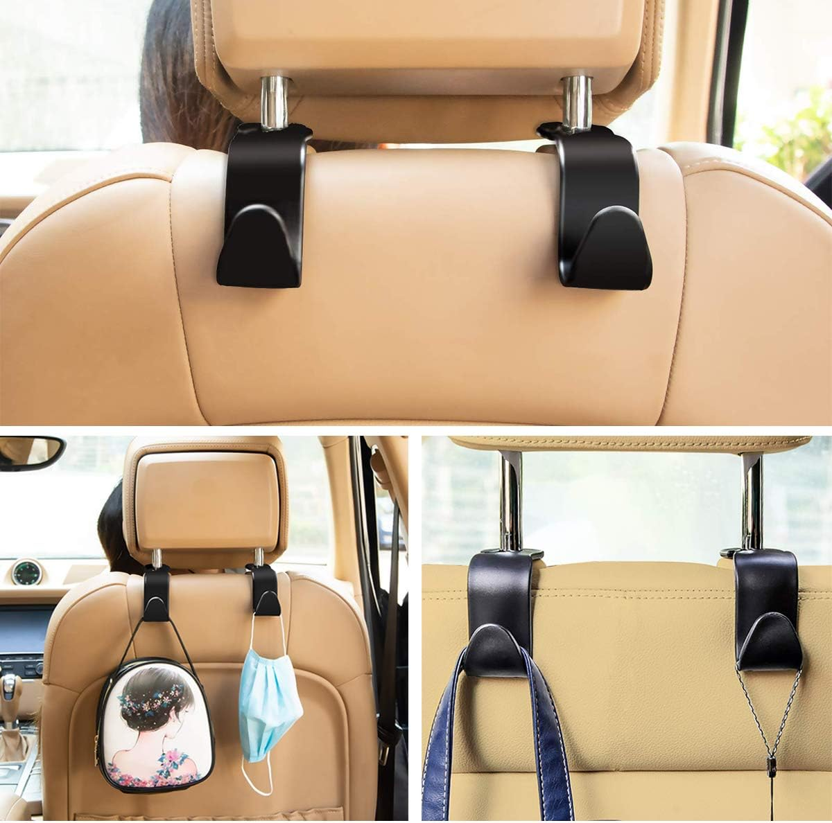Car Seat Headrest Hooks Hanger