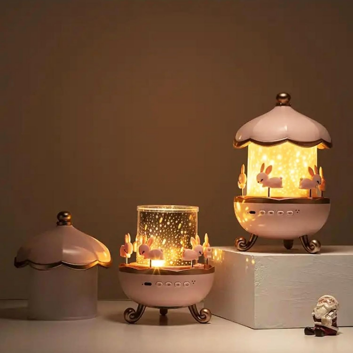 Bunny Carousel Night Light