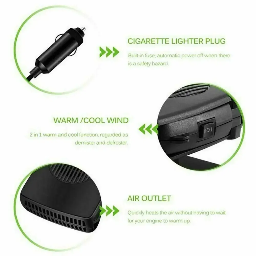 Car Heater Fan Defroster 12V Car Chauffage