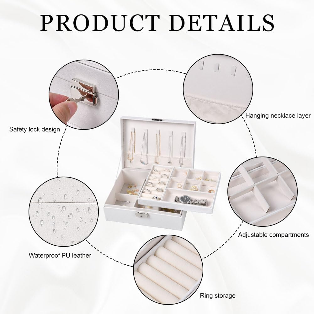 Jewellery Storage Box Lockable