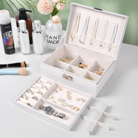 Jewellery Storage Box Lockable with Key, Jewellery Organiser