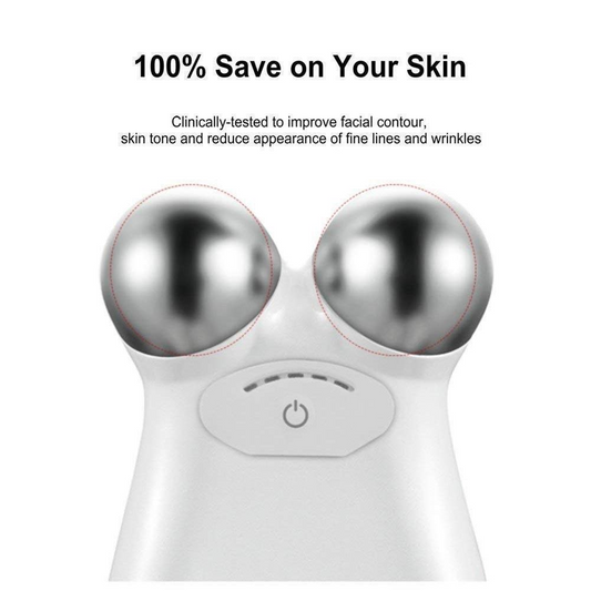 Mini Facial Toning Device – Microcurrent Wrinkle Reducer & Skin Lifting Tool