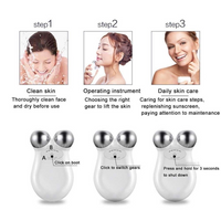 Mini Facial Toning Device – Microcurrent Wrinkle Reducer & Skin Lifting Tool