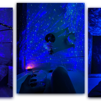 Galaxy projector room effect