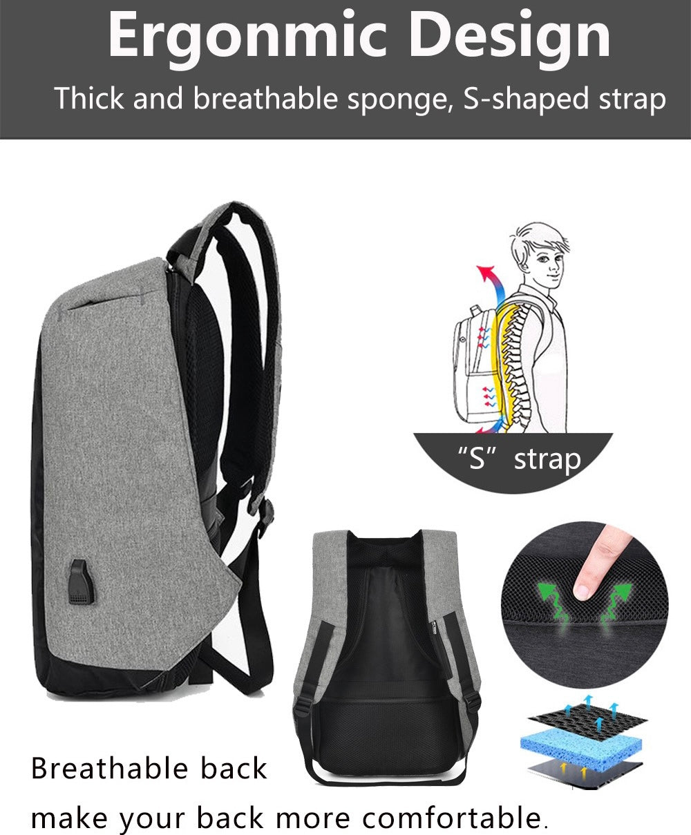 15.6-Inch Anti-Theft Backpack