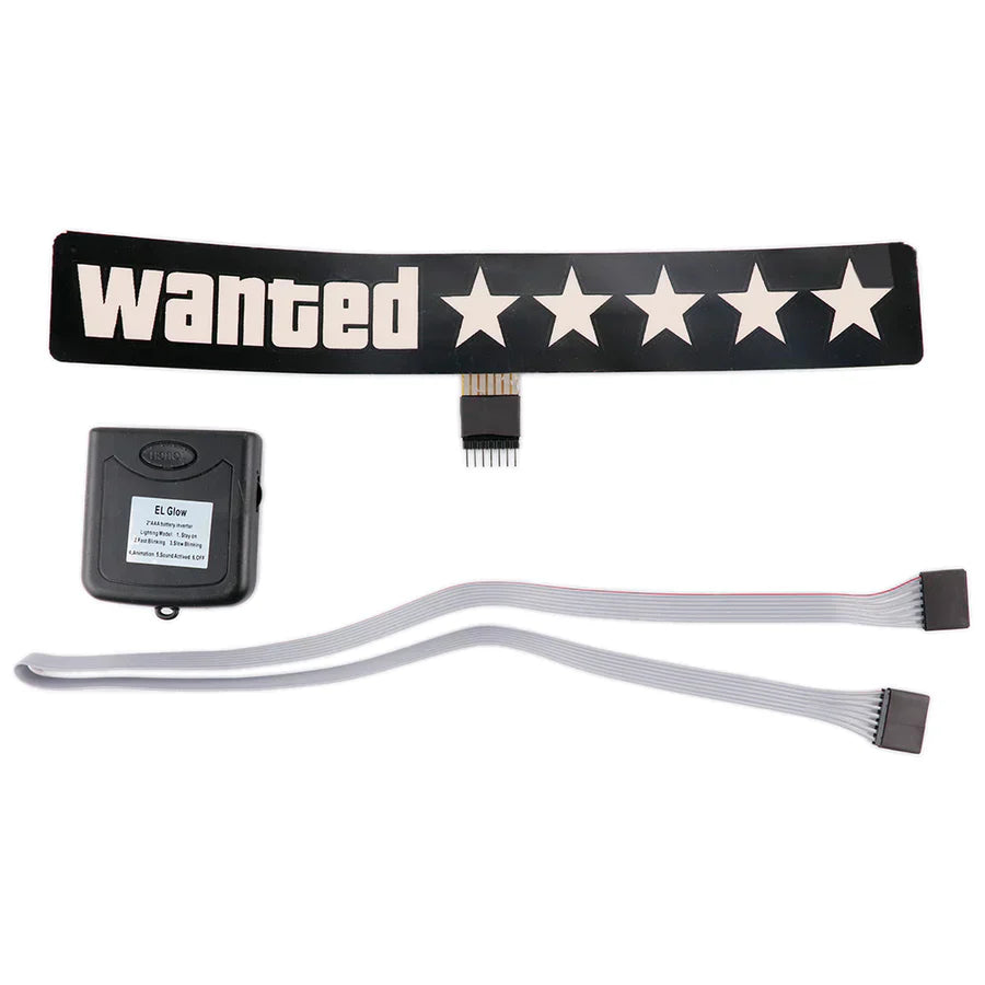 Car LED Panel Wanted Or Instagram Logo