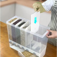 Multifunctional Household Food Storage Rice Bucket Dispenser