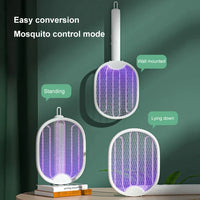 Folding Electric Mosquito Killer – Rechargeable Swatter