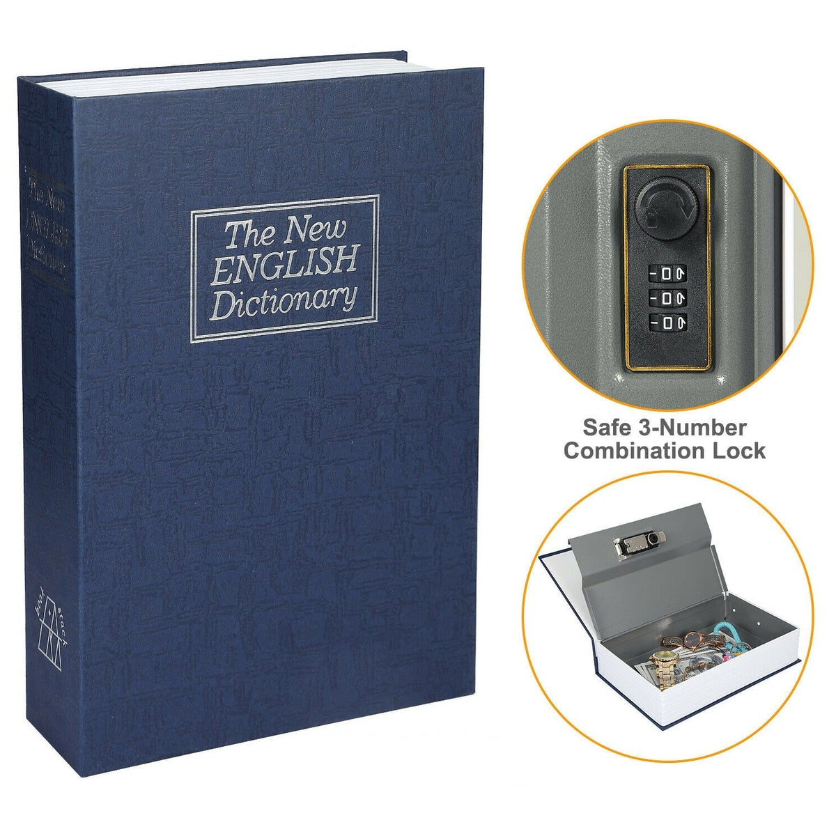 Dictionary Hidden Safe Box