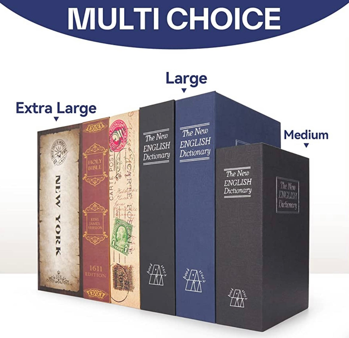 Dictionary Hidden Safe Box