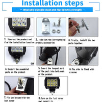 84W LED Police Strobe Light