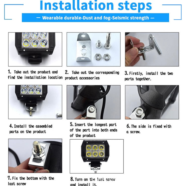 84W LED Police Strobe Light