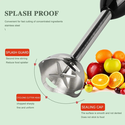 Raf Electric Hand Blender Crush Ice 800W R311