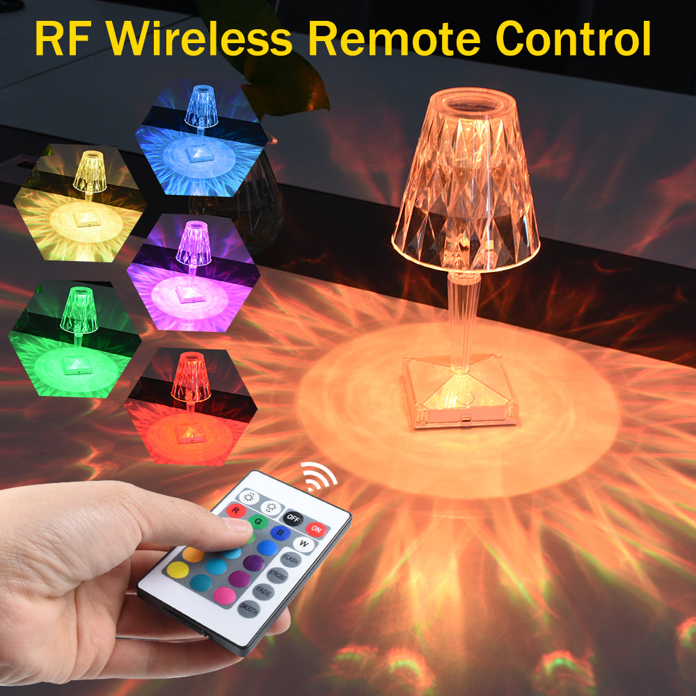 Diamond Crystal LED Lamp