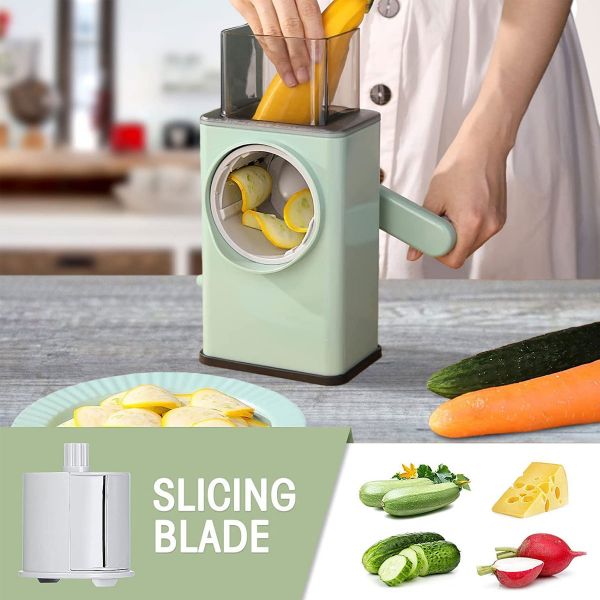 3-in-1 Rotary Vegetable Cutter