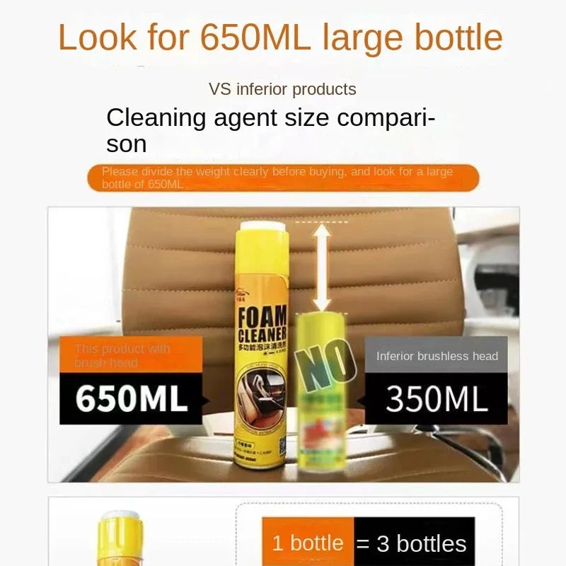 Multi-Purpose Foam Cleaner 650ml